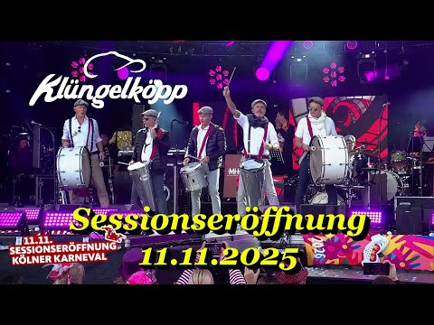 Klüngelköpp - Sessionseröffnung Kölner Karneval 11.11.2025