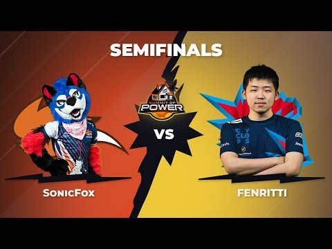 SonicFox vs Fenritti - Semifinals - DBFZ Summit of Power