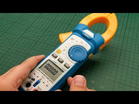 PeakTech P 1670 TrueRMS Clamp Meter 1000A AC/DC with Bluetooth - review and quick test