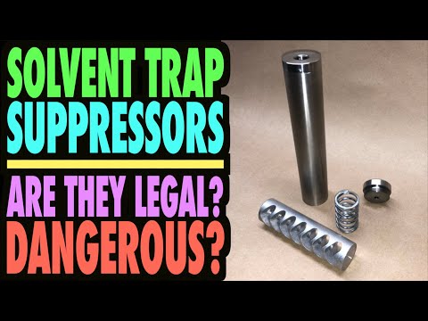 Solvent Trap Suppressors Dangerous?