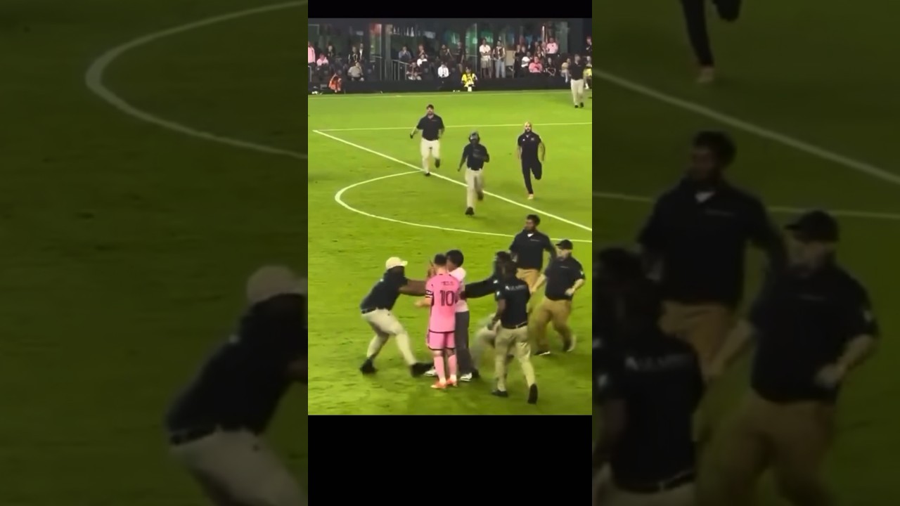 メッシ親衛隊の圧倒的な守備力　#shorts  #メッシ　#messi