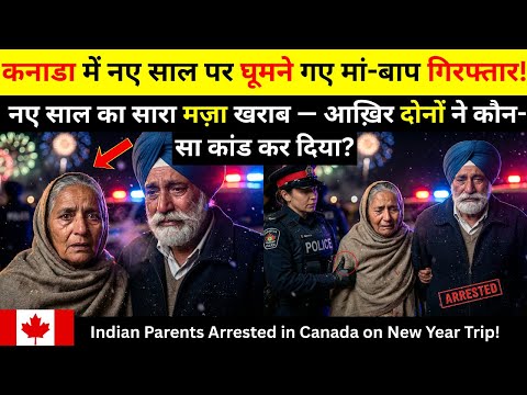🇨🇦 नए साल पर कनाडा घूमने गए भारतीय मां-बाप गिरफ्तार! जश्न बना सजा — वजह जानकर दंग रह जाएंगे!