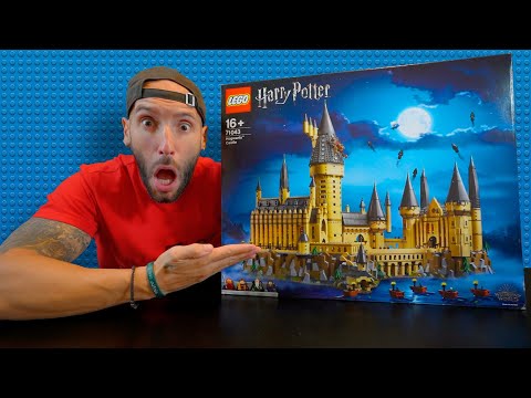 COSTRUISCO IL CASTELLO LEGO GIGANTE DI HARRY POTTER