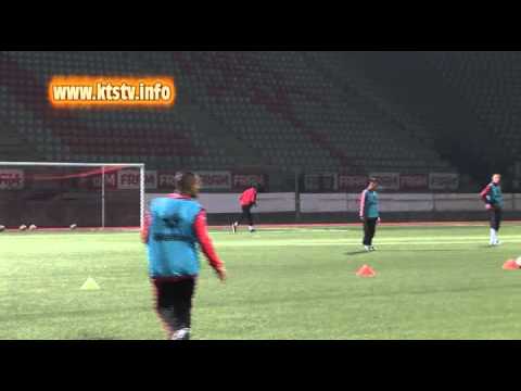 entrainement du FC Jarville au stade Marcel Picot