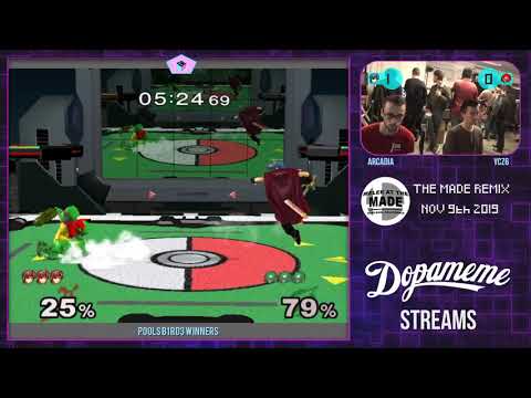 Arcadia vs ycz6 - Melee @ The Made Remix (Pools)