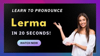 How to pronounce Lerma