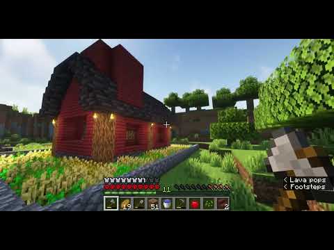 Little Psycho - Let's finish my house in hardcore Minecraft ft  friends #3