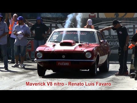 Maverick V8 nitro - Renato Luis Favaro - 4ª etapa Catarinense de Arrancada 2015
