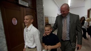 Detective goes from man's man to family man