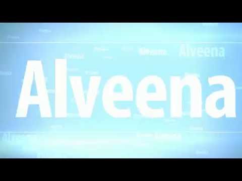 Alveena Isalm Name Animation 23rd Jan, 2016