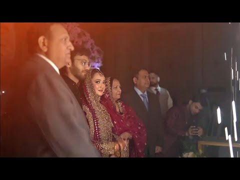 Highlights of Rajab Butt and Eman's barat ✨❤️ Rajab weds Eman 🥳 #wedding #rajabbuttwedding