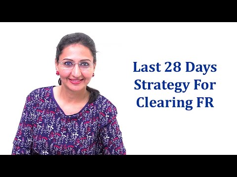 Last 28 Days Strategy For FR II Clearing ACCA FR Exam II ACCA Financial Reporting II ACCA F7 Paper