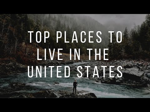 Best Places To Live In The United States (2021 USA) #shorts