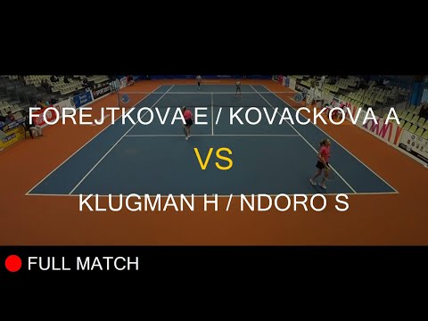 FOREJTKOVA E (CZE) / KOVACKOVA A (CZE) VS KLUGMAN H (GBR) / NDORO S (GBR) - Open Super 12 Auray 2020