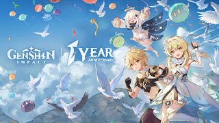 Обзорное видео Genshin Impact и браузерное событие в честь первой годовщины