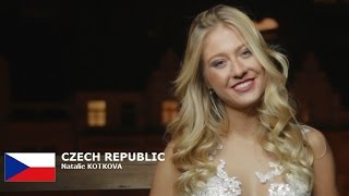 Natalie Kotkova Contestant from Czech Republic for Miss World 2016 Introduction