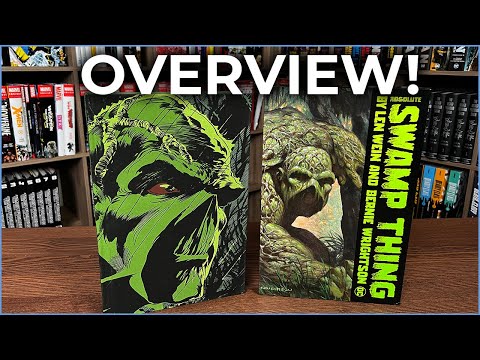 Absolute Swamp Thing by Len Wein and Bernie Wrightson Overview! Let's talk about those colors!!