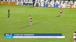 ASA vence CRB e reassume liderança na Copa do Nordeste - 10/04/2026