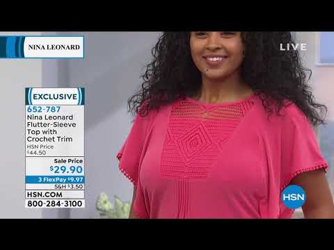 HSN | Nina Leonard Fashions 05.20.2020 - 03 PM