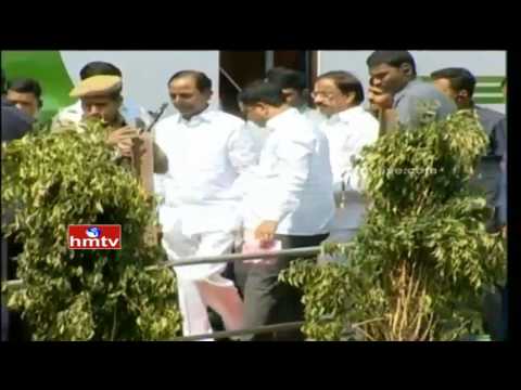Telangana CM KCR Inaugurates Bhakta Ramadasu Project | Khammam Dist | HMTV