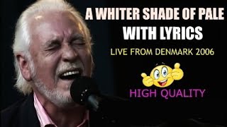Download lagu A WHITER SHADE OF PALE: Procol Harum with lyrics mp3