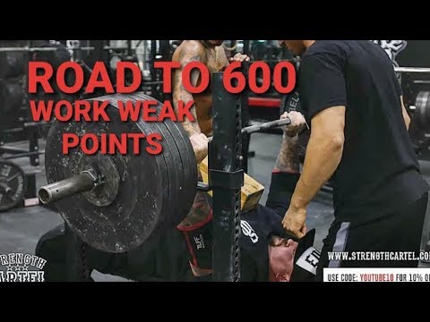 BENCH PRESS ( WORK YOUR WEAK POINTS) | ROAD TO 600