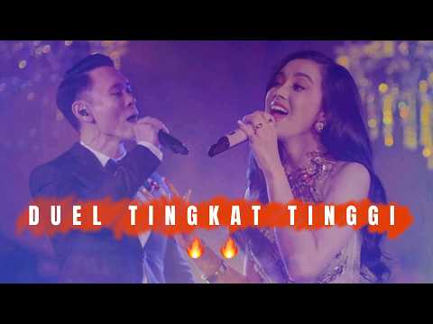 DUEL TINGKAT TINGGI 🔥🔥 The Prayer - Lyodra ft Raymond with Stradivari Orchestra