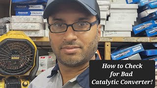 How to Check for Bad Catalytic Converter (with Scanner)