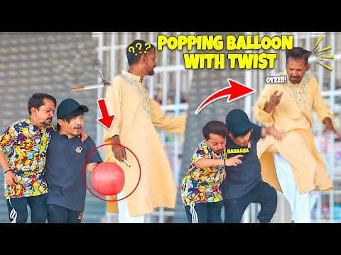 Popping Balloon With Twist - Funny Reactions - | @NewTalentOfficial
