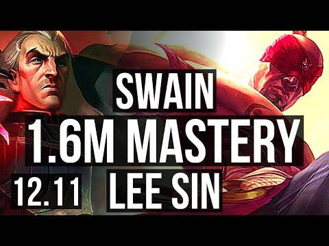 SWAIN vs LEE (TOP) | 1.6M mastery, 1/2/16 | KR Diamond | 12.11