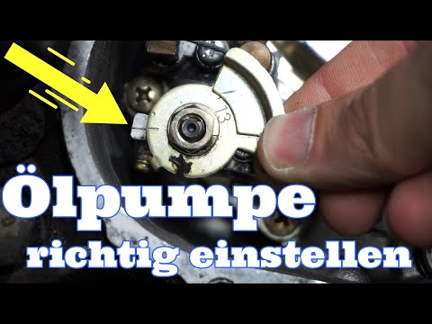 Instructions: Adjusting the scooter oil pump correctly / Blue smoke from the exhaust (Tutorial) |...