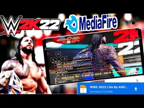 How to download | WWE 2K22 | HIGH GRAPHICS MODPACK | HIGHLY COMPRESSED | PPSSPP