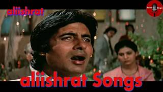Manzilen Apni Jagah Hain Raaste (Kishore Kumar)Amitabh Bachchan - Sharaabi - Cover By : aliishrat