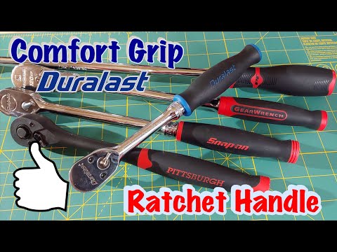 Duralast Comfort Handle Ratchet Compared to SnapOn vs GearWrench vs Pittsburgh vs Performance Tool