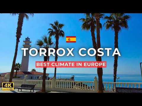 Walking Tour of Torrox Costa 🇪🇸 Europe's Sunniest Place in 4K