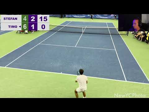 THIS guys SHOULDN't be playing college tennis, they should be in the tour | Timo Legout vs Dosntanic