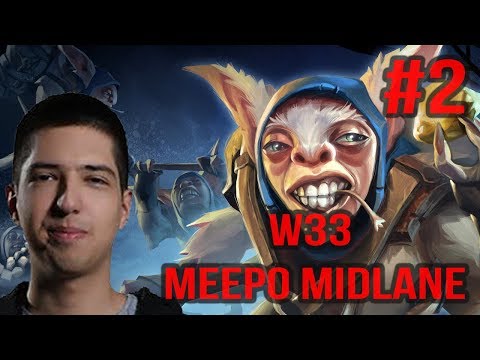 W33 - [MEEPO] NEW META | Dota 2 Pro MMR Game Play
