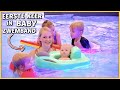 EERSTE KEER iN BABY ZWEMBAND & PAPA VERSTOORD ZWEMLES ? | Bellinga Vlog #2266