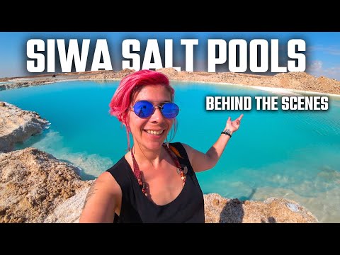 Siwa's Salt Lakes: Behind the Scenes | Egypt Vlog 208 | بحيرات سيوة المالحة (خلف الكواليس)