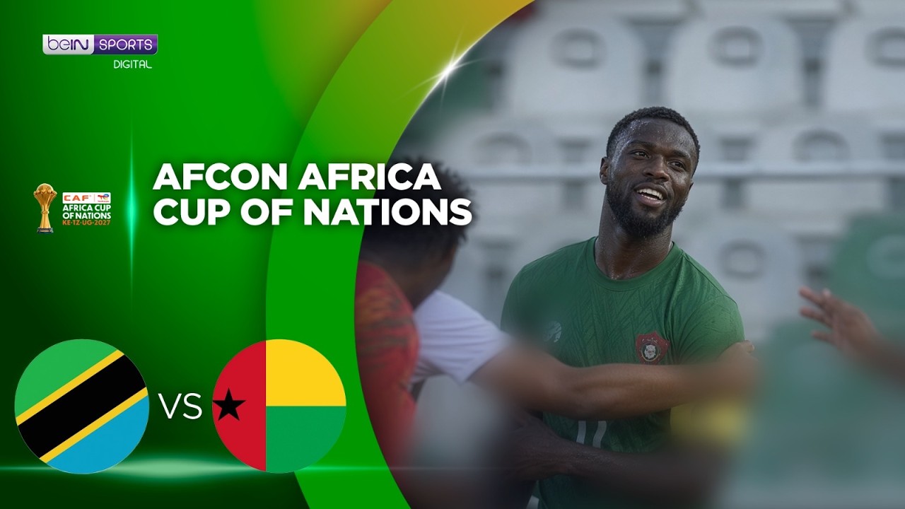 Tanzania vs Guinea-Bissau | HIGHLIGHTS 2027 AFCON Qualifiers | 09/25/2026 | beIN SPORTS USA