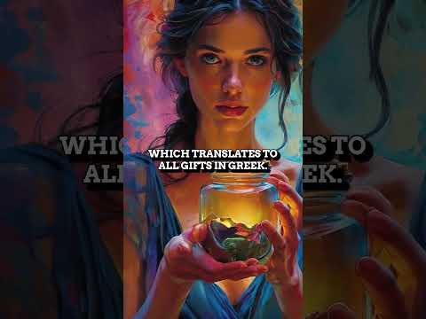 "Pandora's Jar: The First Woman and Zeus' Revenge ⚡️🔥 | A Greek Mythology Tale 📜" #greekmythology