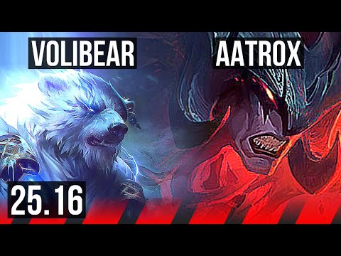 VOLIBEAR vs AATROX (TOP) | KR Master | 25.16
