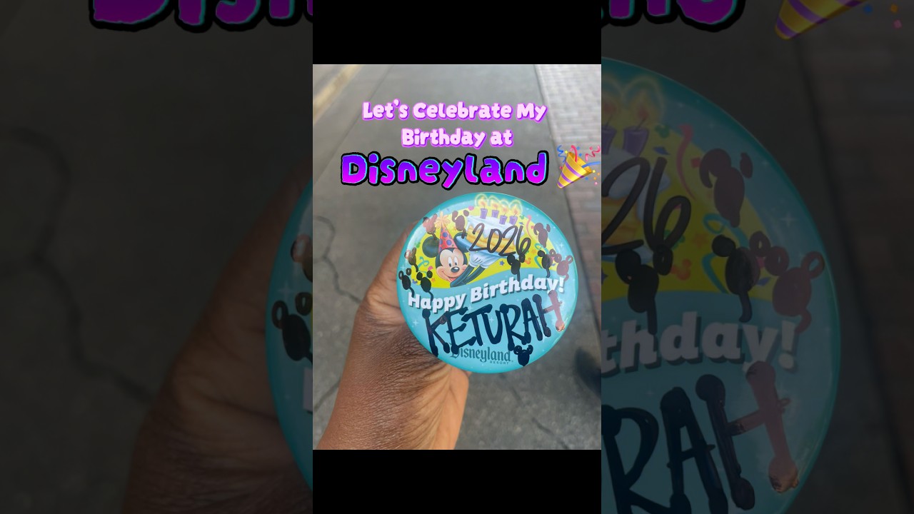 🎂Celebrating #40 at the Happiest Place on Eartth @Disneyland . #disney #disneyland #birthday #fyp