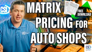 Matrix Pricing for Auto Shops: Breakdown & Free Template
