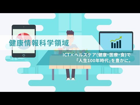 情報メディア学科 動画で知る健康情報科学領域