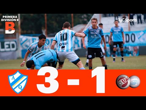 Argentino de Quilmes 3-1 UAI Urquiza | Primera División B | Fecha 17 (Apertura)