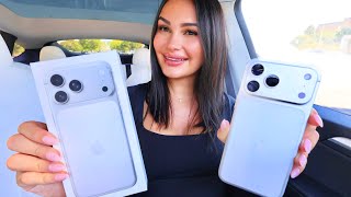 the most iconic iphone 17 pro max unboxing *silver* 📱🤍✨