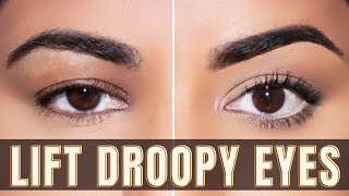 How To INSTANTLY Lift Droopy Eyelids!