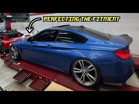 STANCED THE F32( BMW 435i ) | WAS THIS THE BEST IDEA?