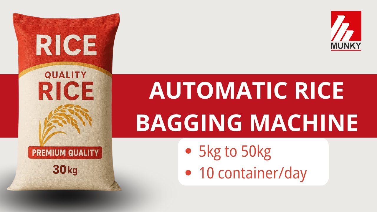 Automatic Rice Bagging Machine 5kg to 50kg
